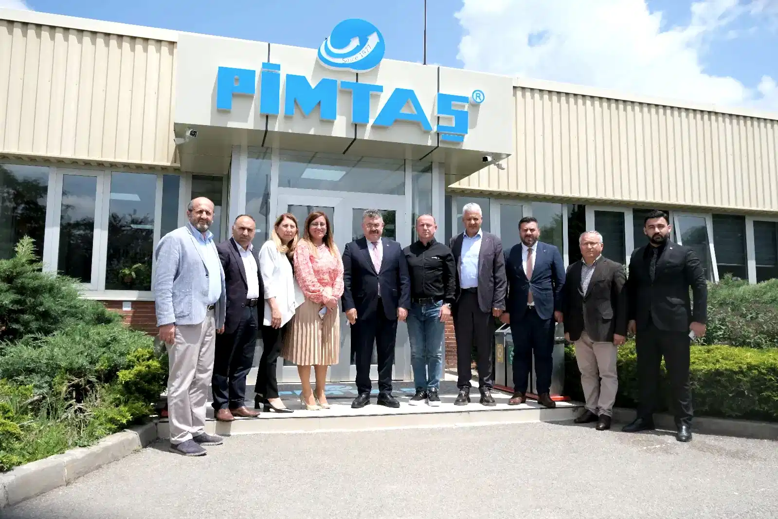 Kocaeli M.V Sayın Veysel Tipioğlu'nun Pimtaş Plastik ziyareti