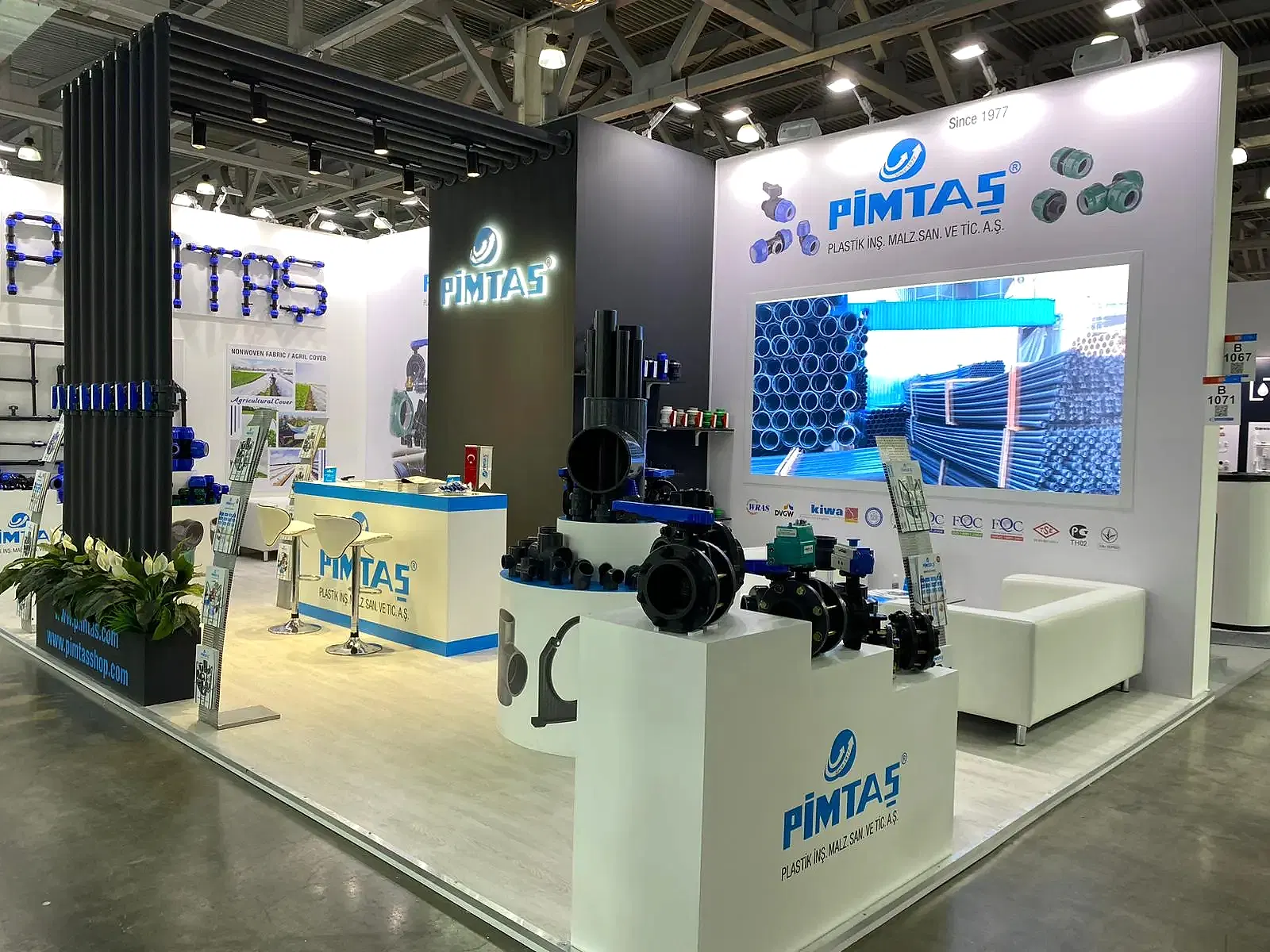 Pimtaş Plastik Rusya Aquatherm Moscow 2023 Fuarında