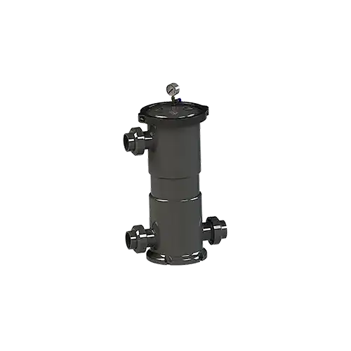 Nano Fiber Vortex Filtre 17 m3/h Giriş-Çıkış Aynı Yön