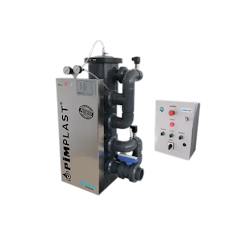 Otomatik Aqusycn Sensör Kontrollü Nano Fiber Vortex Filtre 27 m3/h Giriş-Çıkış Aynı Yön