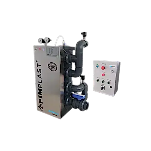Otomatik Aqusycn Sensör Kontrollü Nano Fiber Vortex Filtre 17 m3/h Giriş-Çıkış Aynı Yön