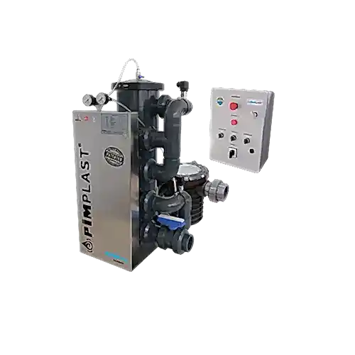 Otomatik Aqusycn Sensör Kontrollü Nano Fiber Vortex Filtre 27 m3/h Giriş-Çıkış Aynı Yön 2 HP Ön Filtreli Pompa(Monofaze)